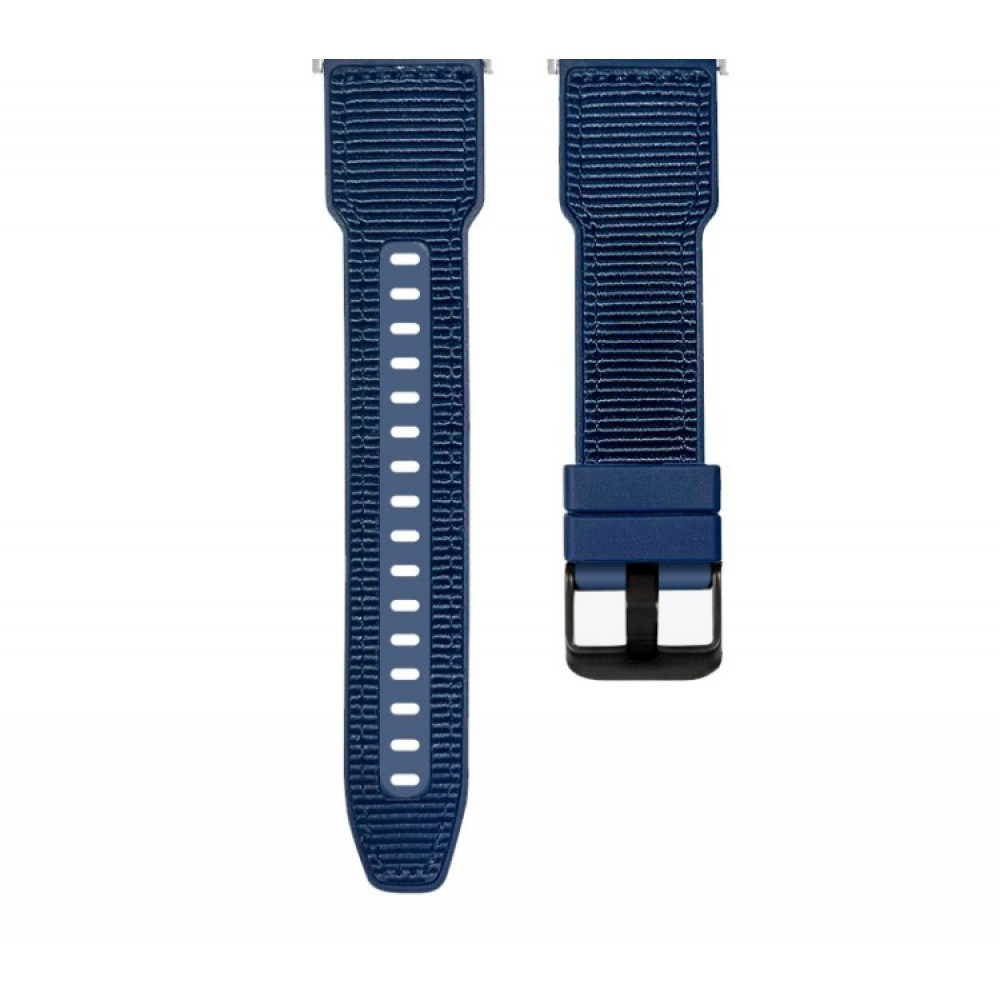 Νylon- σιλικόνη λουράκι για το   Garmin Venu 3 (Blue)