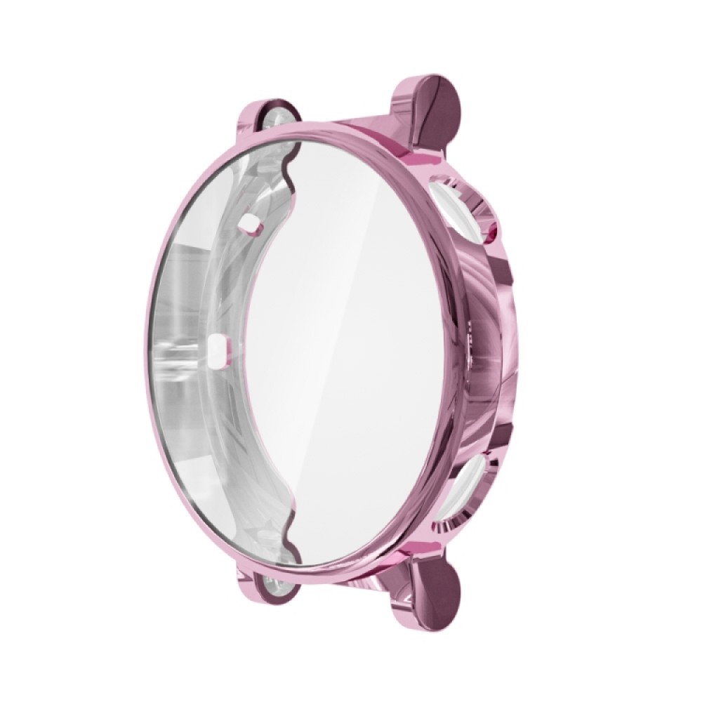 Προστατευτική θήκη σιλικόνης με ενσωματωμένη προστασία οθόνης για το Huawei Watch GT 4 41MM (Pink)