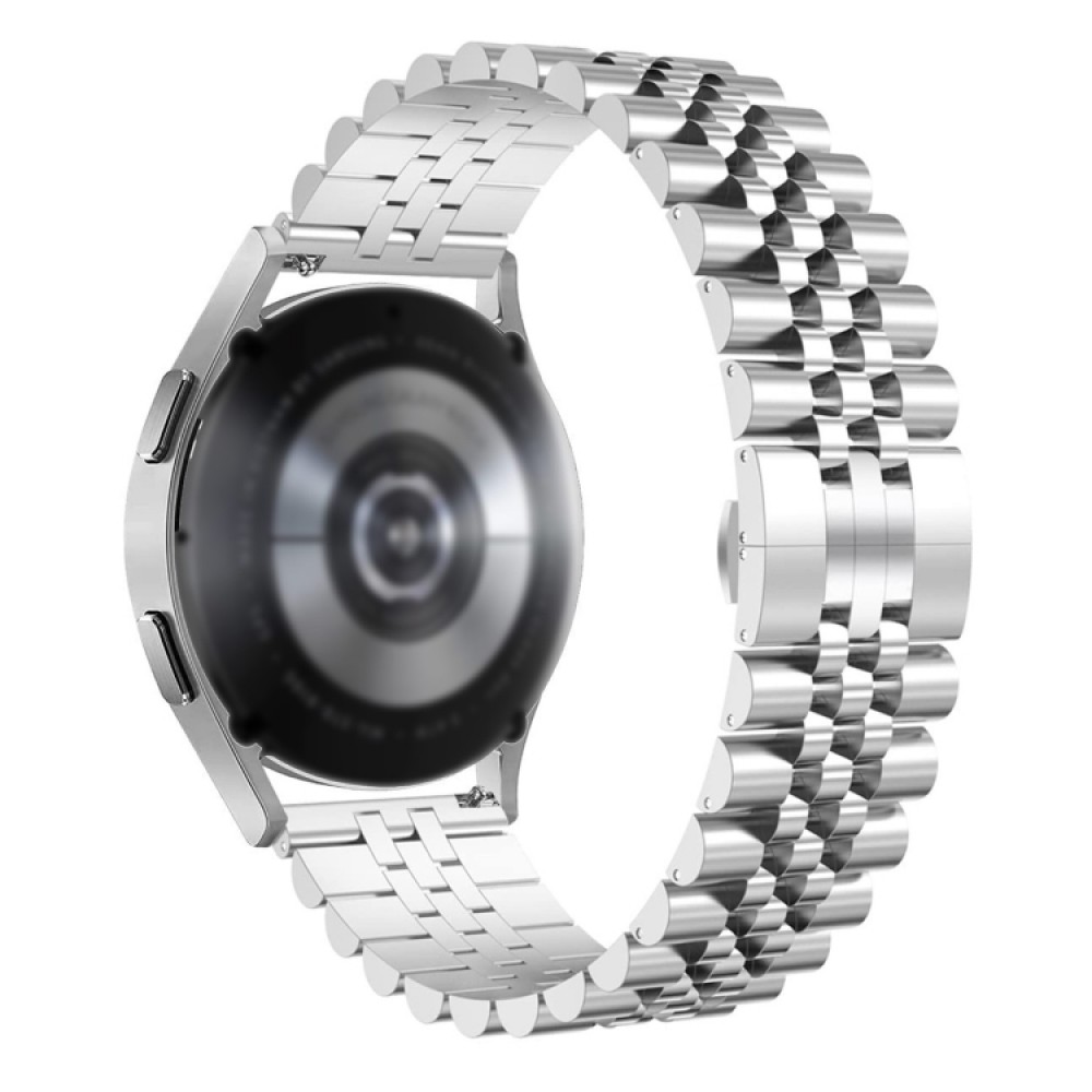 Μεταλλικό λουράκι stainless steel με πλέγμα για το  Samsung Galaxy Watch 4 (40mm)/(44mm) / Samsung Galaxy Watch 4 classic (42mm) /(46mm) - Silver
