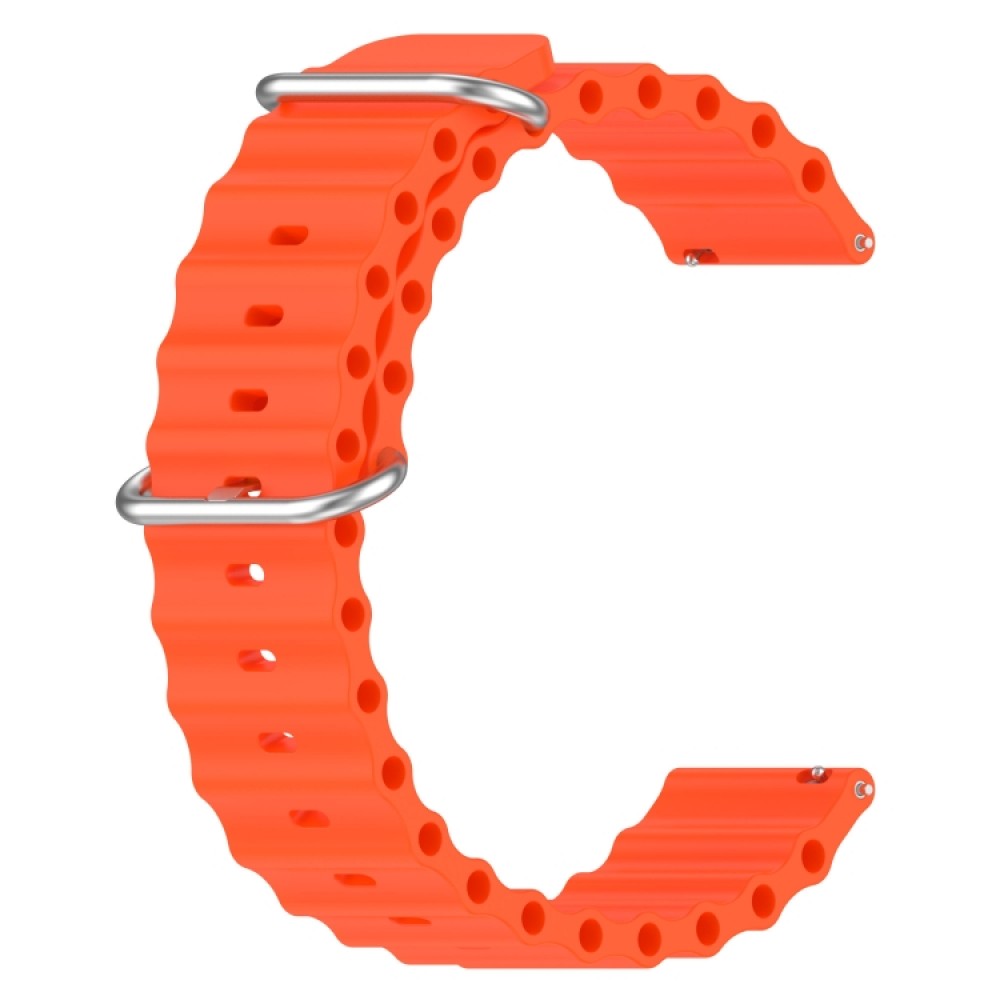 Λουράκι σιλικόνης one-color ocean pattern για το Garmin Venu / Garmin Venu SQ (Orange)