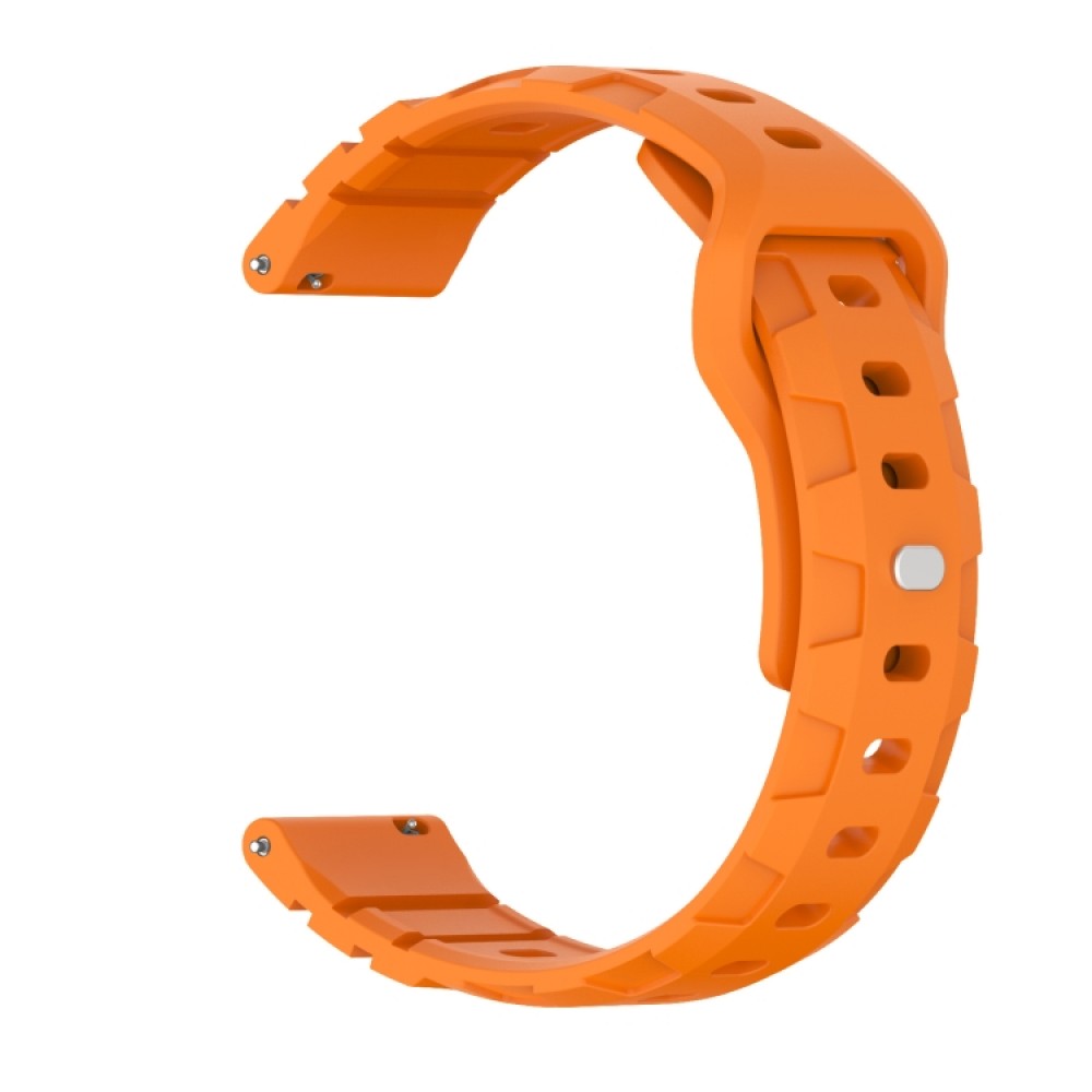 Λουράκι σιλικόνης armor pattern για το Garmin Venu / Garmin Venu SQ (Orange)