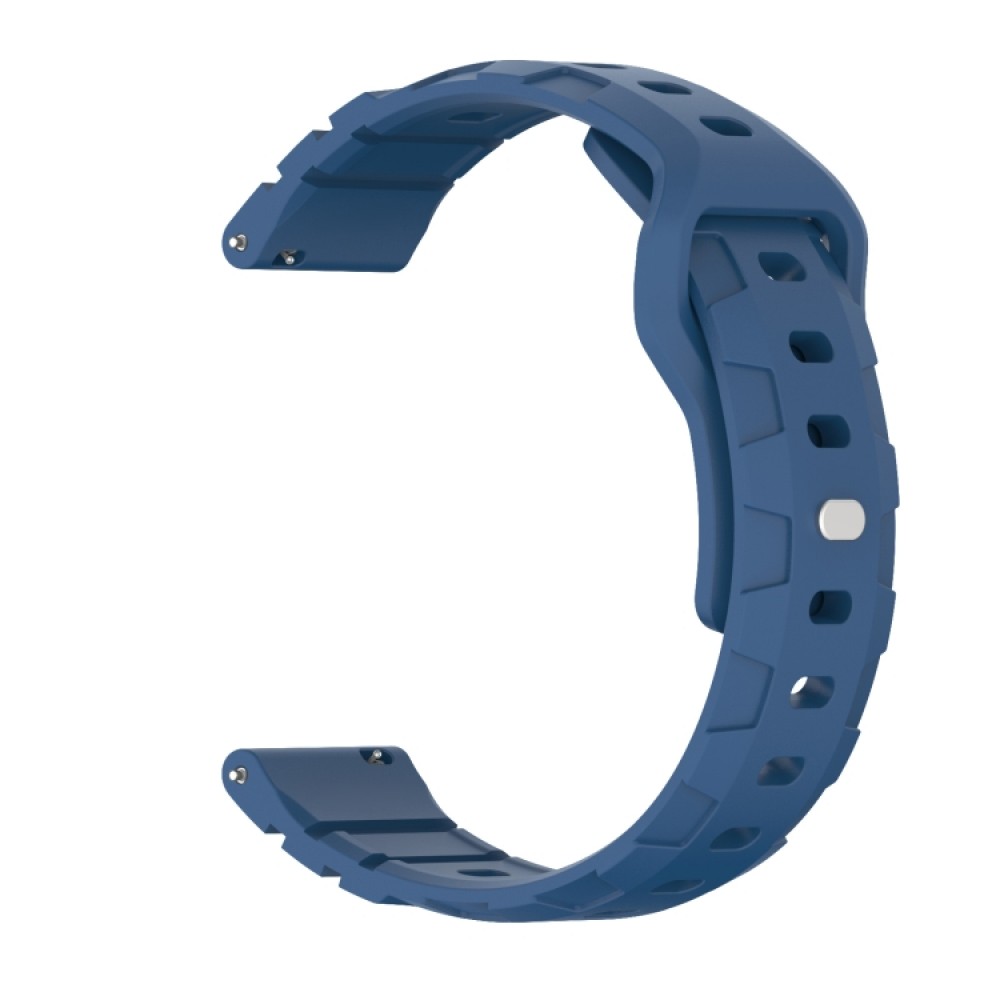 Λουράκι σιλικόνης armor pattern για το Garmin Forerunner 245 (Dark Blue)