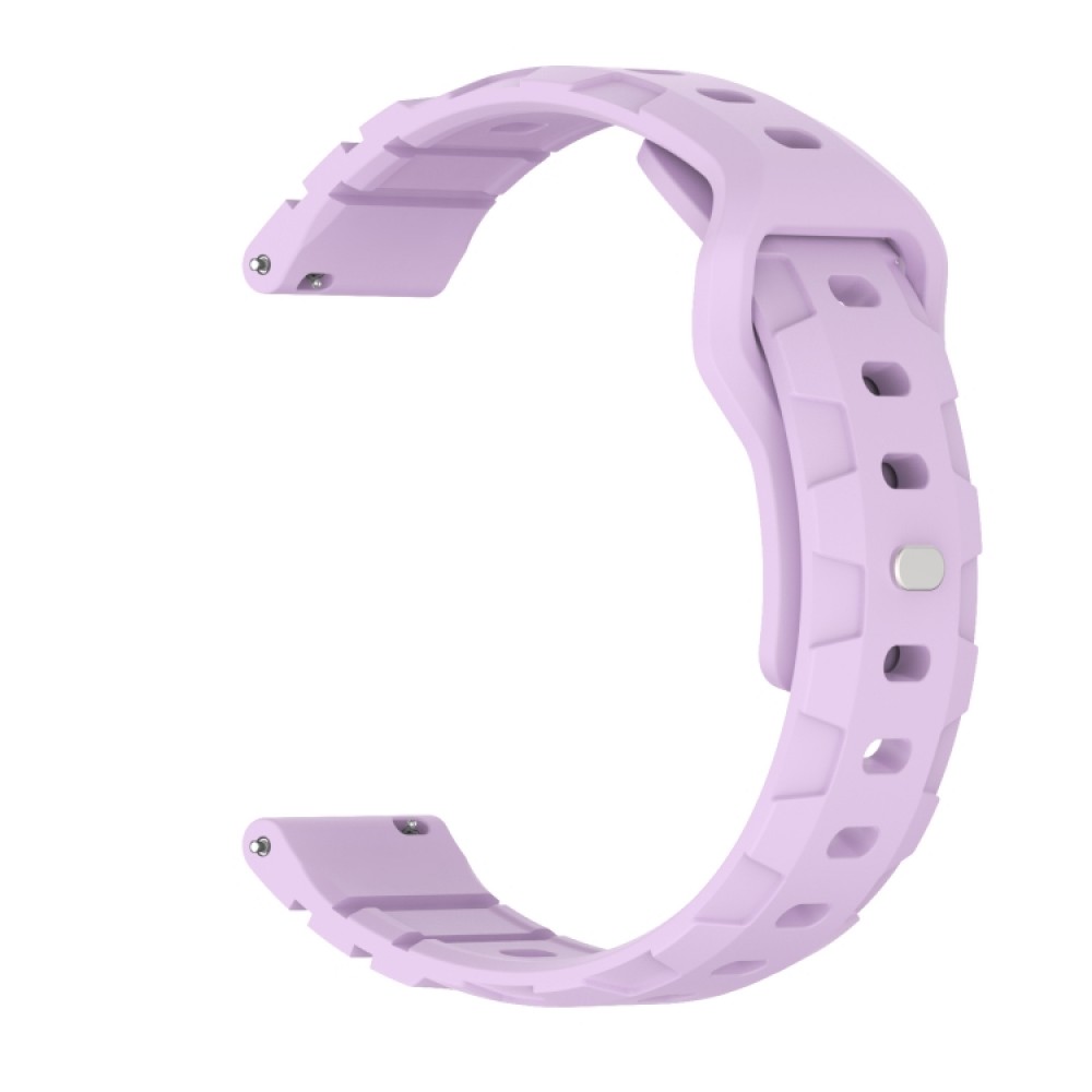 Λουράκι σιλικόνης armor pattern για το Amazfit GTS (Purple)