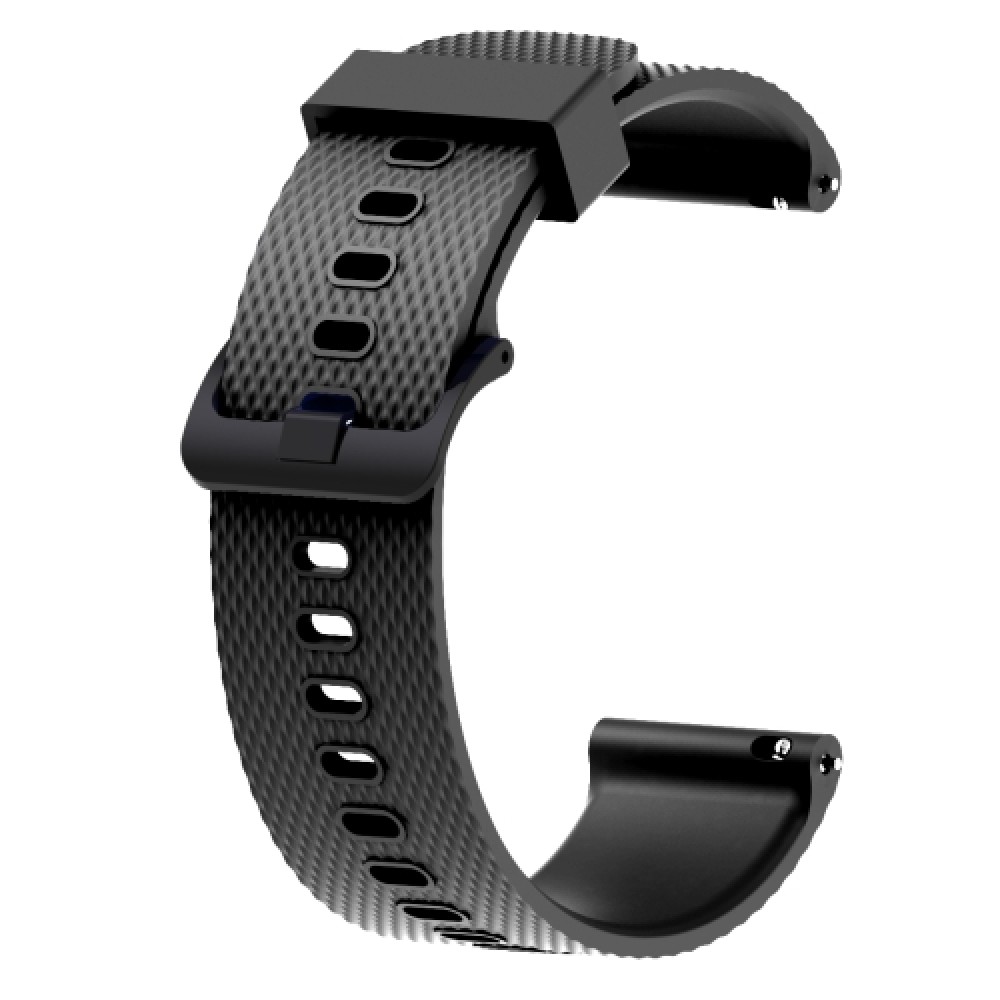 Λουράκι σιλικόνης texture pattern για το Garmin approach S40 (Black)