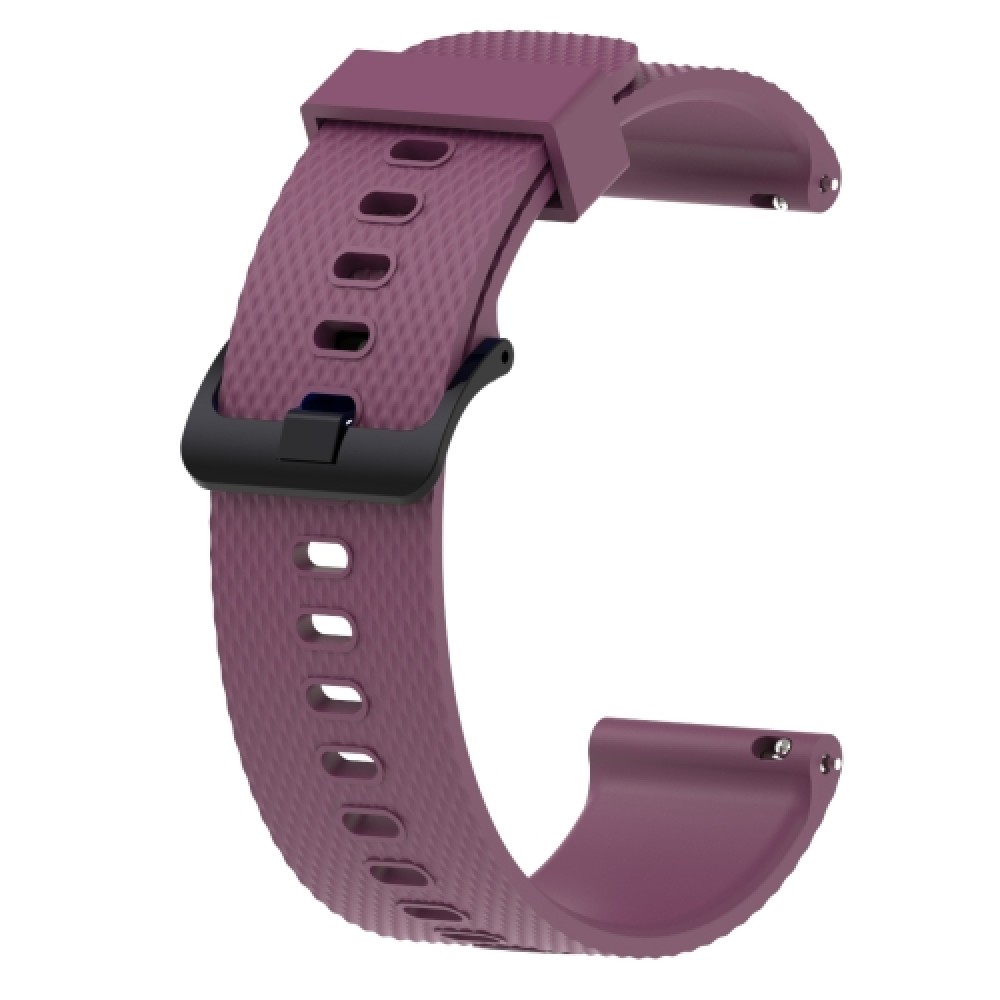 Λουράκι σιλικόνης texture pattern για το Garmin Venu / Garmin Venu SQ (Purple)