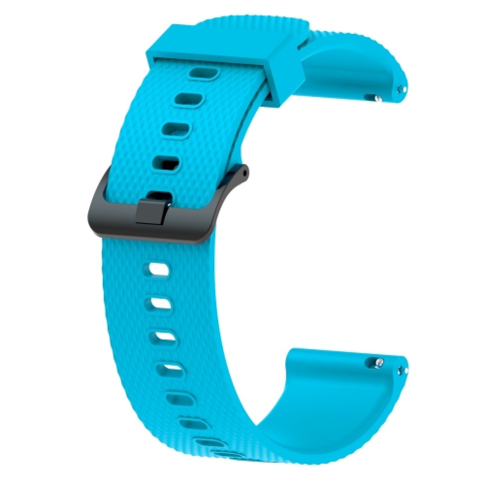 Λουράκι σιλικόνης texture pattern για το Garmin Forerunner 245 (Sky Blue)