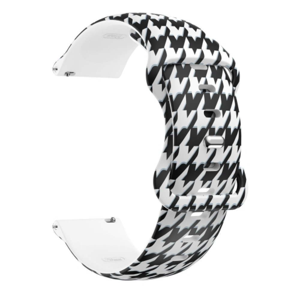 Λουράκι σιλικόνης για το Samsung Galaxy Watch7 40mm/ Samsung Galaxy Watch7 44mm (Houndstooth)