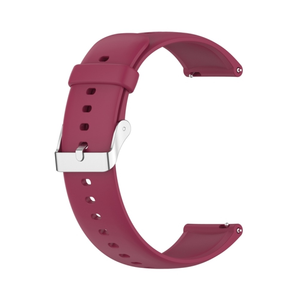 Λουράκι σιλικόνης solid για το Realme Watch 2 / Watch 2 Pro / Watch S Pro  (Wine Red)