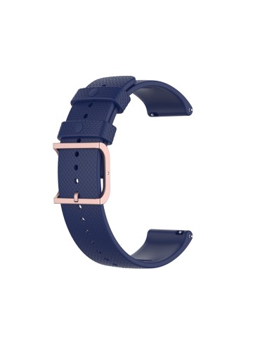 Λουράκι σιλικόνης για το Galaxy Watch 42mm με rose gold κούμπωμα - Midnight Blue