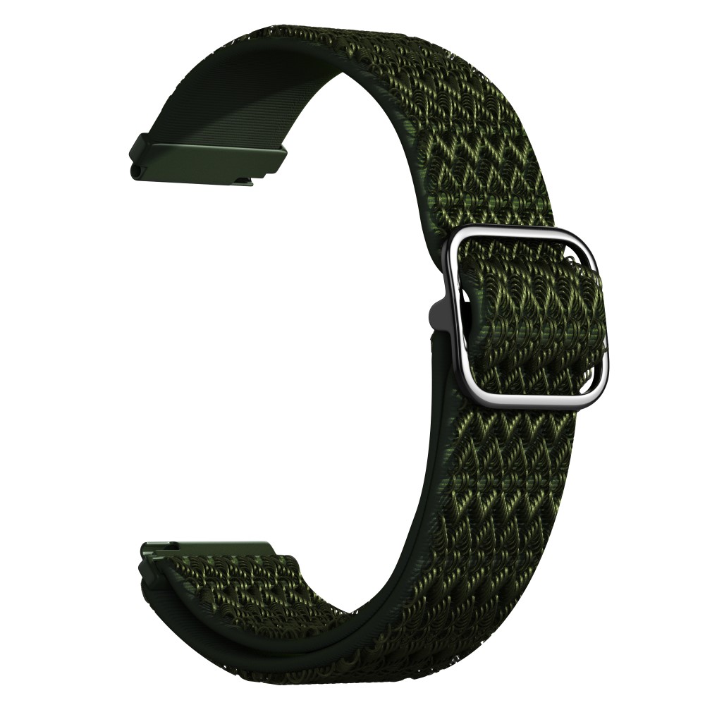 Nylon λουράκι με σχέδιο ρόμβους για το Galaxy Watch 42mm- Green