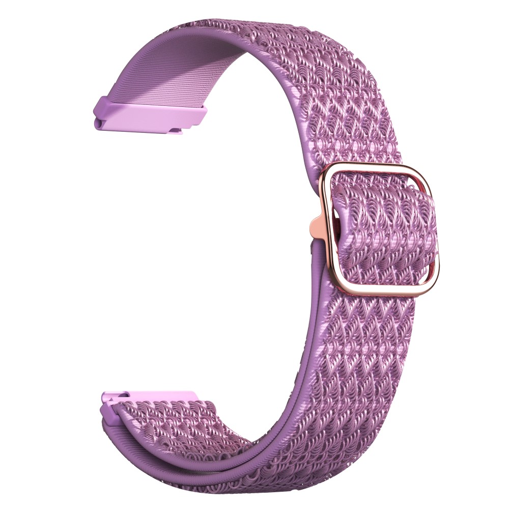 Nylon λουράκι με σχέδιο ρόμβους για το Mibro C2 / Mibro Watch Lite Purple
