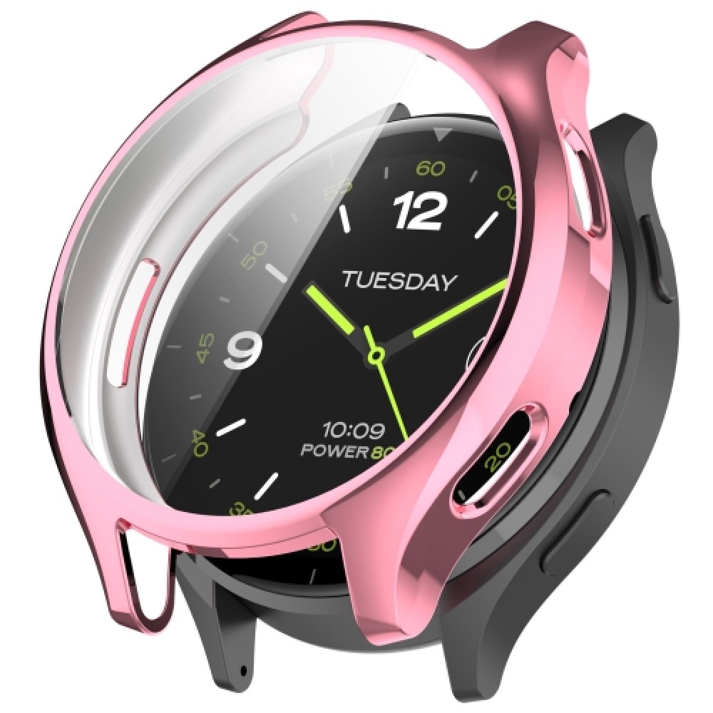 Θήκη προστασίας σιλικόνης για το Xiaomi Watch 2 με ενσωματωμένη προστασία οθόνης -(Pink) Θήκη προστασίας σιλικόνης για το Xiaomi Watch 2 με ενσωματωμένη προστασία οθόνης -(Pink)