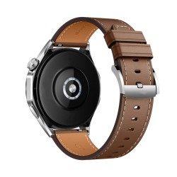 Δερμάτινο λουράκι για το  Huawei Watch GT/GT 2 (46mm)/ GT 2e /GT Active/Honor Magic/Watch 2 Classic Tea Brown