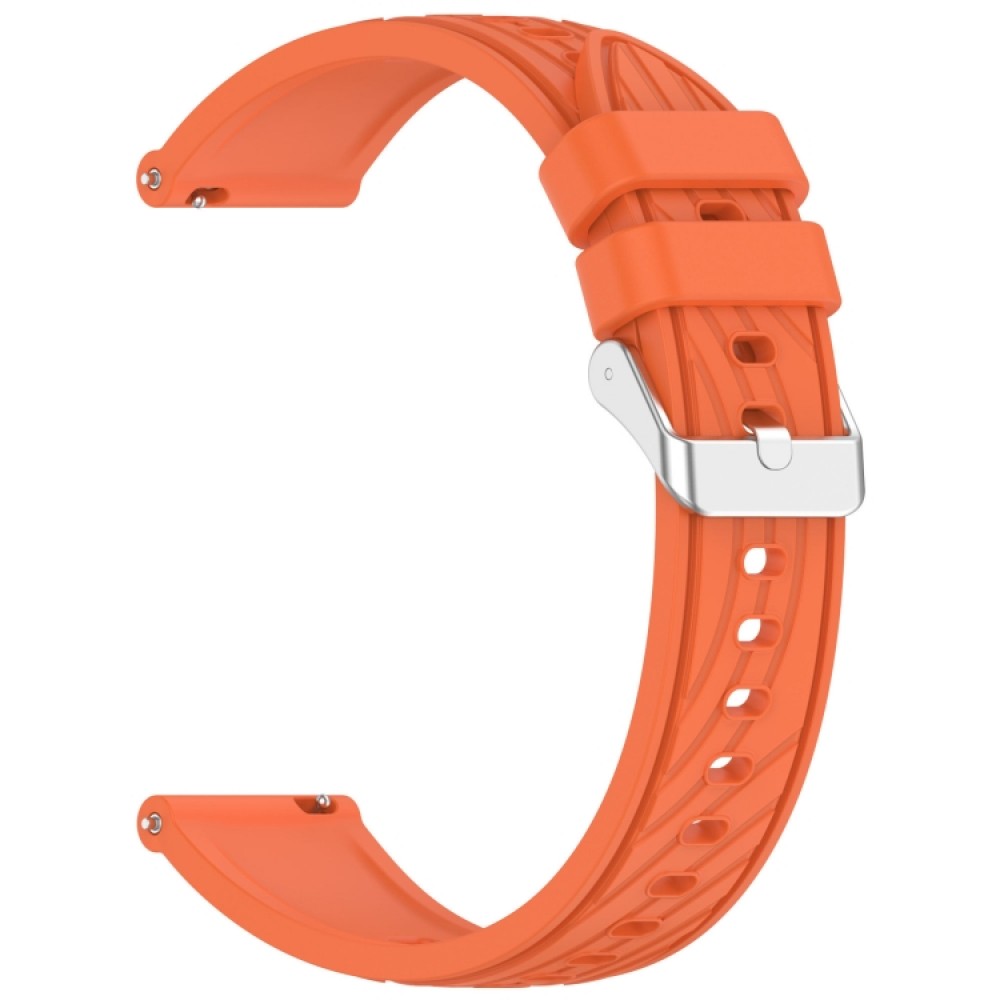 Λουράκι σιλικόνης Stripe Texture για το Amazfit GTR 2e 46mm/ GTR 46mm Orange