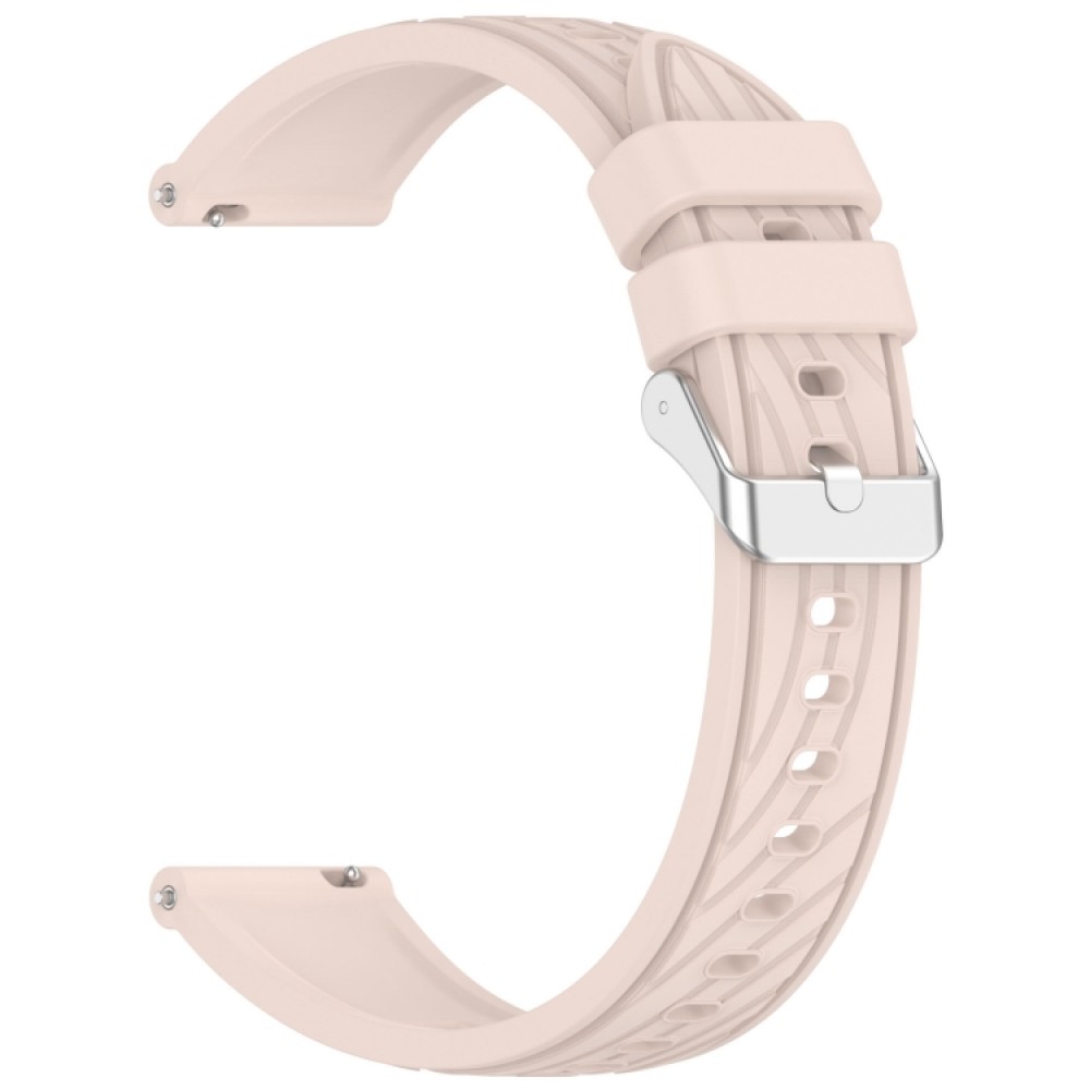 Λουράκι σιλικόνης Stripe Texture για το Amazfit GTR 2e 46mm/ GTR 46mm (Pink)