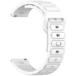 Λουράκι σιλικόνης I-shaped pattern για το Huawei Watch 4 (46mm) / Watch 4 Pro (48mm)  White