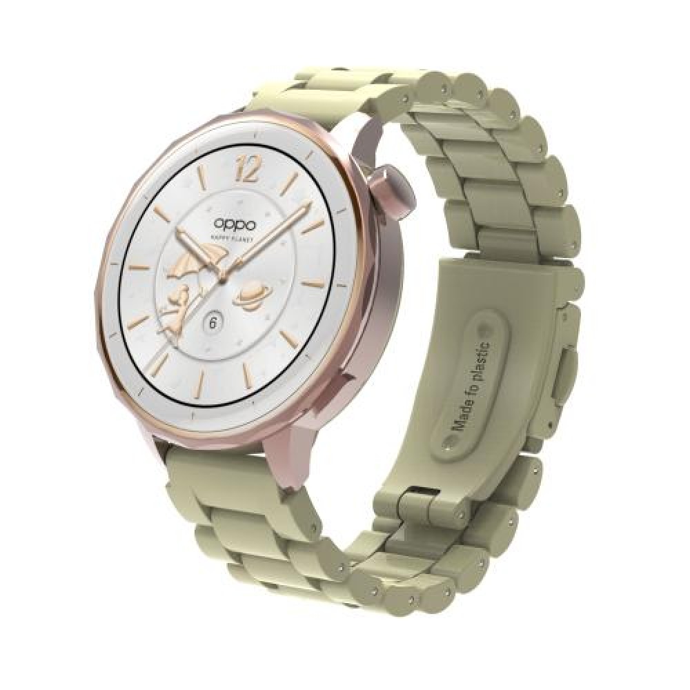 Λουράκι σιλικόνης Three Beads pattern για το Samsung Galaxy Watch 4 (40mm)/(44mm) / Samsung Galaxy Watch 4 classic (42mm) /(46mm) Apricot Λουράκι σιλικόνης Three Beads pattern για το Samsung Galaxy Watch 4 (40mm)/(44mm) / Samsung Galaxy Watch 4 classic (42mm) /(46mm) Apricot