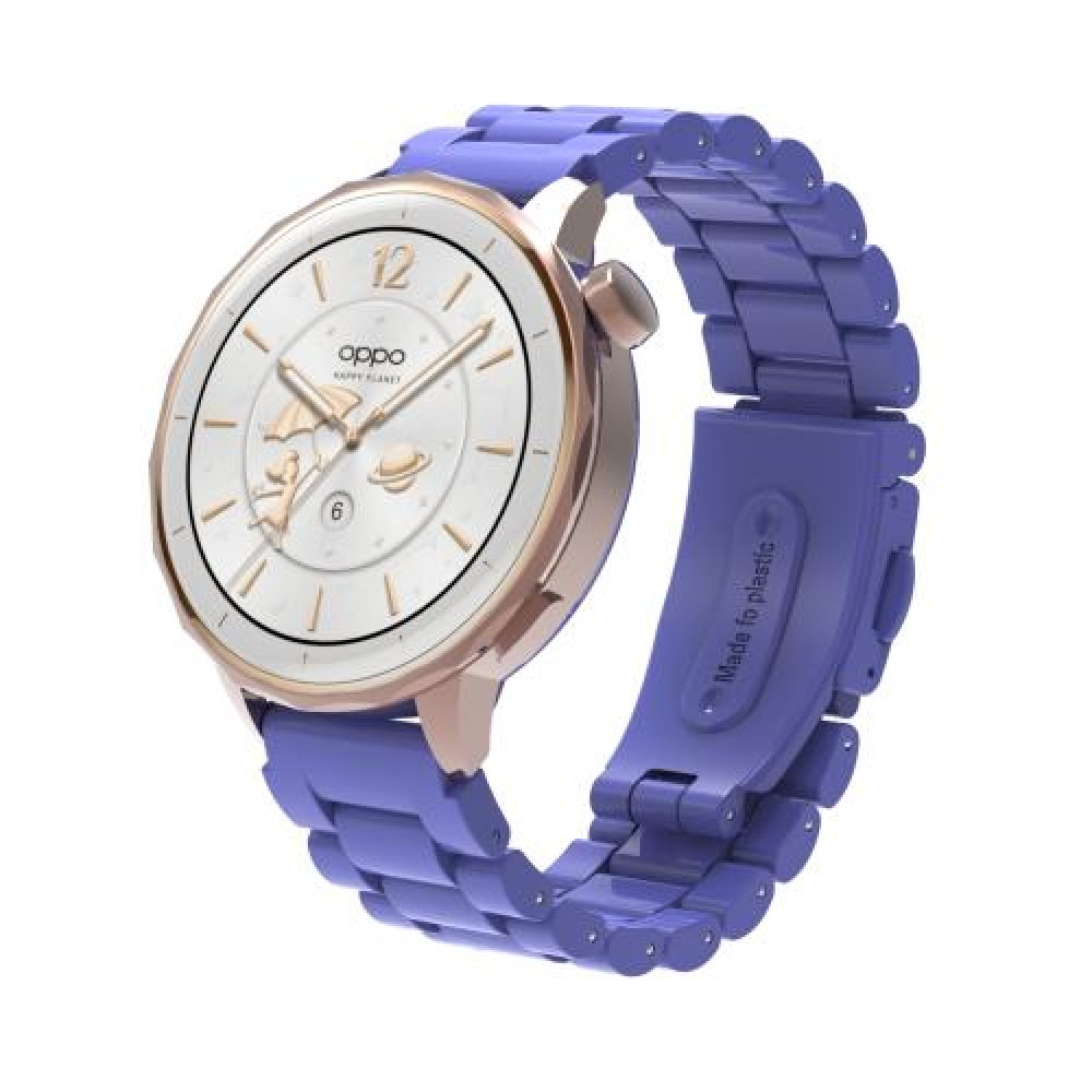 Λουράκι σιλικόνης Three Beads pattern για το Samsung Galaxy Watch 4 (40mm)/(44mm) / Samsung Galaxy Watch 4 classic (42mm) /(46mm) Colorful Blue