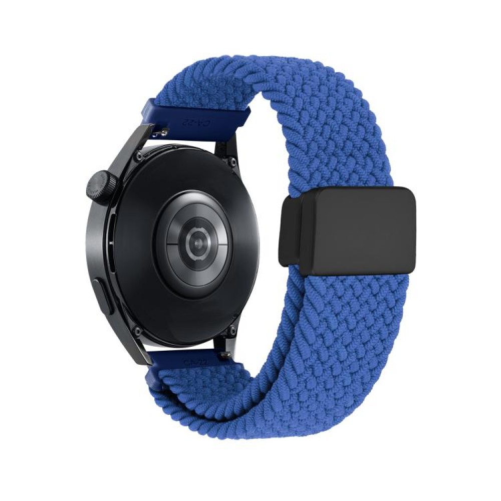Nylon Braided λουράκι με μαγνητικό μαύρο κλείσιμο για το Garmin Venu 3 Blue Nylon Braided λουράκι με μαγνητικό μαύρο κλείσιμο για το Garmin Venu 3 Blue