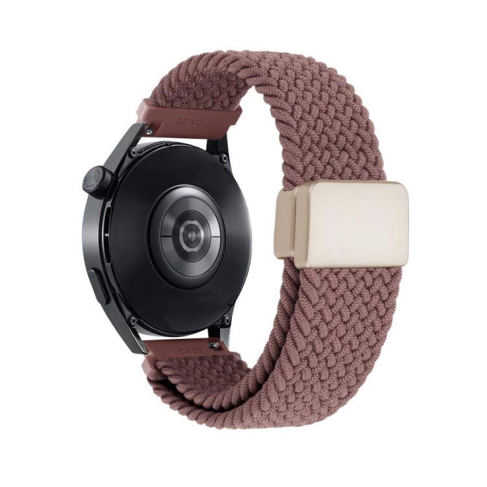 Nylon Braided λουράκι με μαγνητικό μαύρο κλείσιμο για το Garmin Venu 3 Smoke Purple Nylon Braided λουράκι με μαγνητικό μαύρο κλείσιμο για το Garmin Venu 3 Smoke Purple