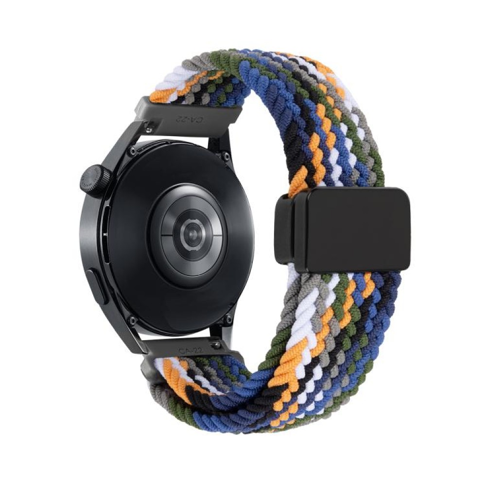 Nylon Braided λουράκι με μαγνητικό μαύρο κλείσιμο για το Garmin Venu 3 Denim Color Nylon Braided λουράκι με μαγνητικό μαύρο κλείσιμο για το Garmin Venu 3 Denim Color