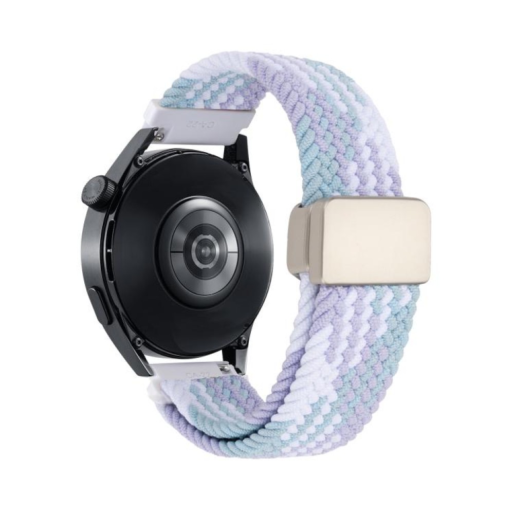 Nylon Braided λουράκι με μαγνητικό μαύρο κλείσιμο για το Garmin Venu 3 Violet Nylon Braided λουράκι με μαγνητικό μαύρο κλείσιμο για το Garmin Venu 3 Violet