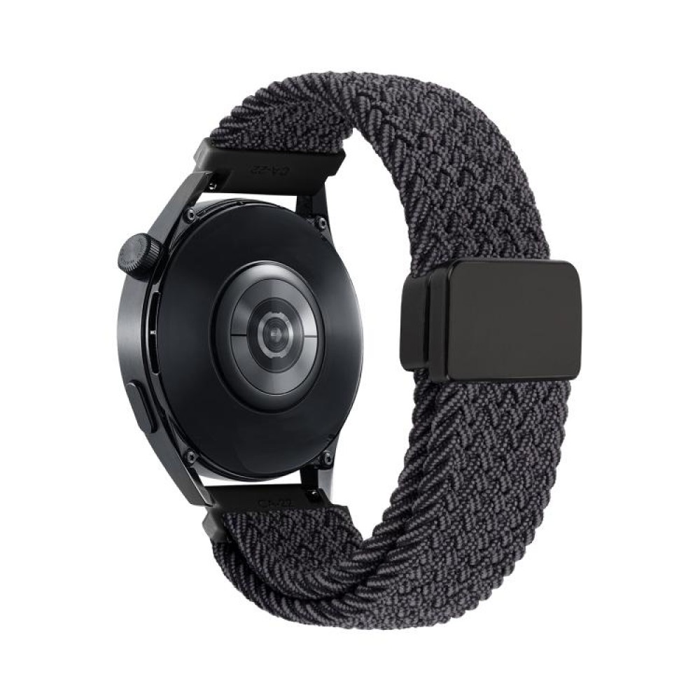 Nylon Braided λουράκι με μαγνητικό μαύρο κλείσιμο για το Garmin Venu 3 Colorful Black Nylon Braided λουράκι με μαγνητικό μαύρο κλείσιμο για το Garmin Venu 3 Colorful Black