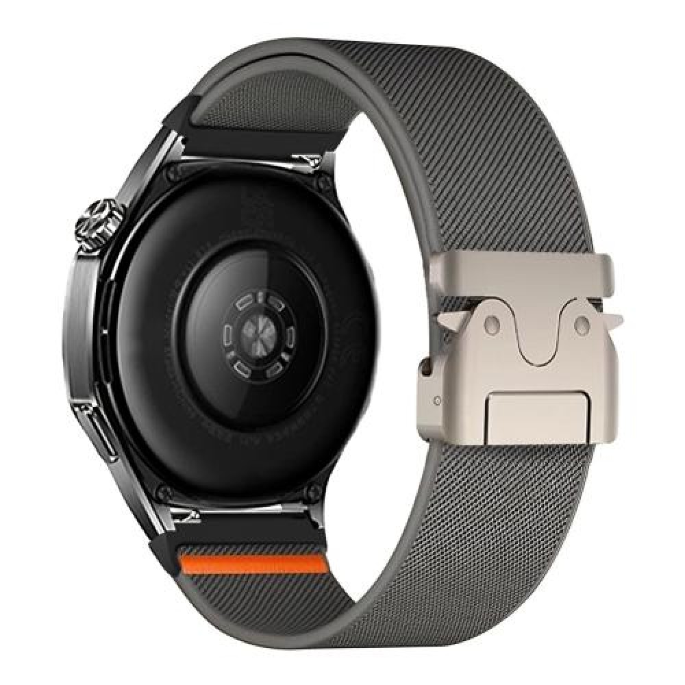 Nylon λουράκι με Parachute Buckle για το Garmin Venu 3 Dark Grey