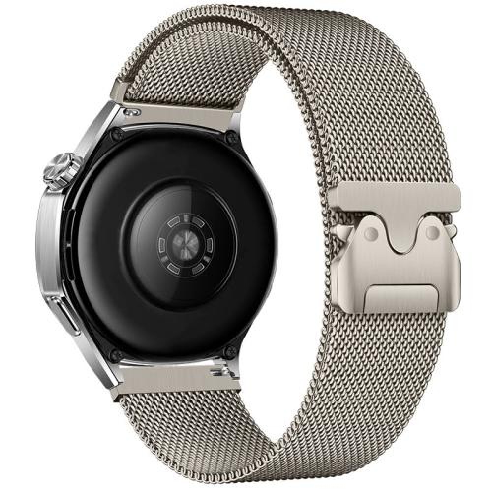Μεταλλικό λουράκι milanese με Parachute Buckleγ για το Garmin Venu 3 Titanium Color Μεταλλικό λουράκι milanese με Parachute Buckleγ για το Garmin Venu 3 Titanium Color