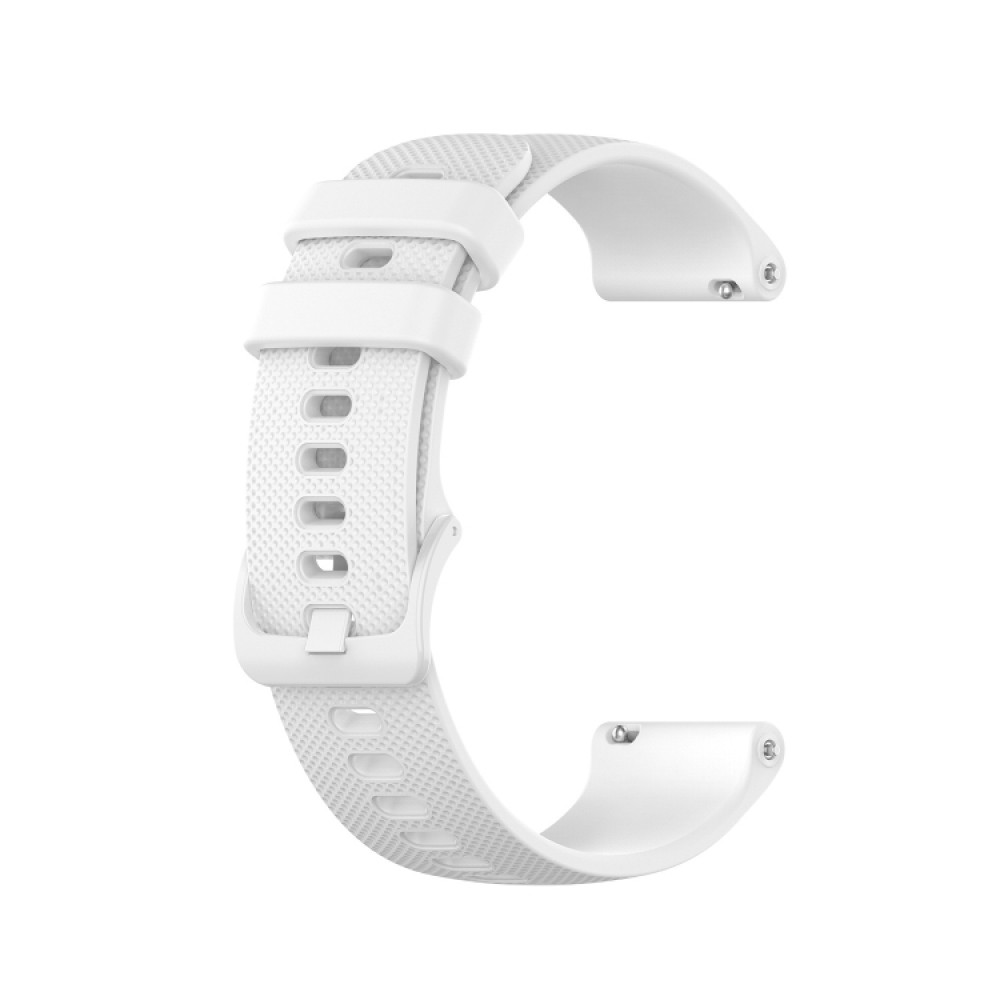 Λουράκι σιλικόνης rhombus pattern για το Huawei Watch 3 (46mm) / Huawei watch 3 Pro (48mm) / Huawei Watch GT 2 Pro (47mm) / Honor GS Pro 48mm-(White)