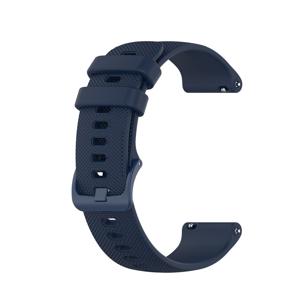 Λουράκι σιλικόνης rhombus pattern για το Samsung Galaxy Watch 4 (40mm)/(44mm) / Samsung Galaxy Watch 4 classic (42mm) /(46mm) - Navy Blue