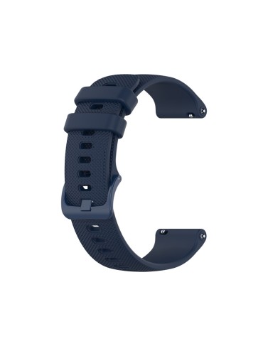 Λουράκι σιλικόνης rhombus pattern για το Samsung Galaxy Watch 4 (40mm)/(44mm) / Samsung Galaxy Watch 4 classic (42mm) /(46mm) - Navy Blue