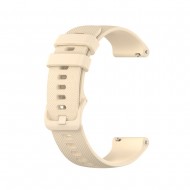 Λουράκι σιλικόνης rhombus pattern για το HUAWEI WATCH GT 3 42 mm - Beige