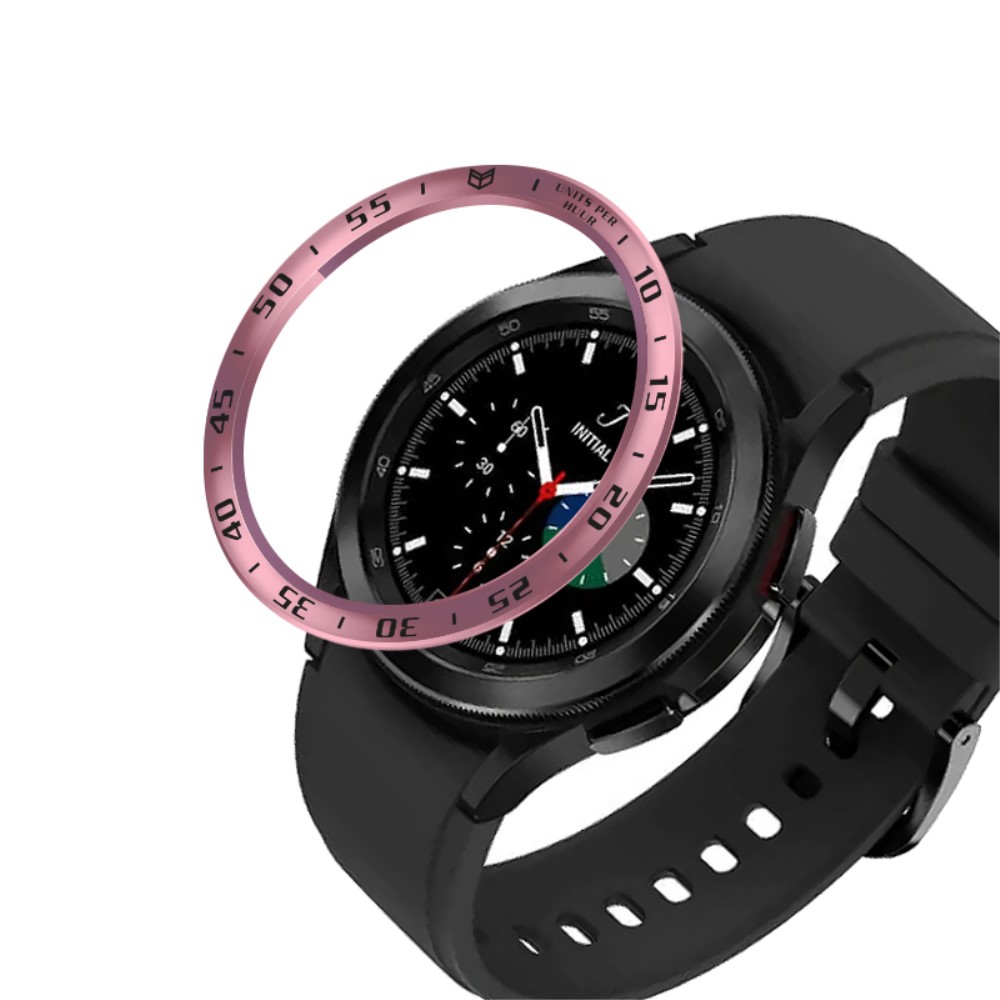 Προστατευτικός δαχτύλιος για το Samsung Galaxy Watch 4 Classic 42mm - Rose Pink/Black