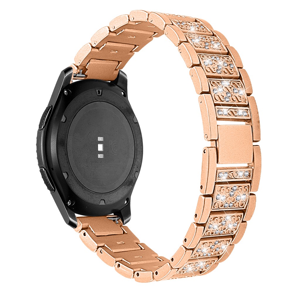 Μεταλλικό λουράκι Strass Pattern Για Το  Galaxy Watch 46mm/GEAR S3 CLASSIC / FRONTIER / Watch 3 (45mm) - Gold