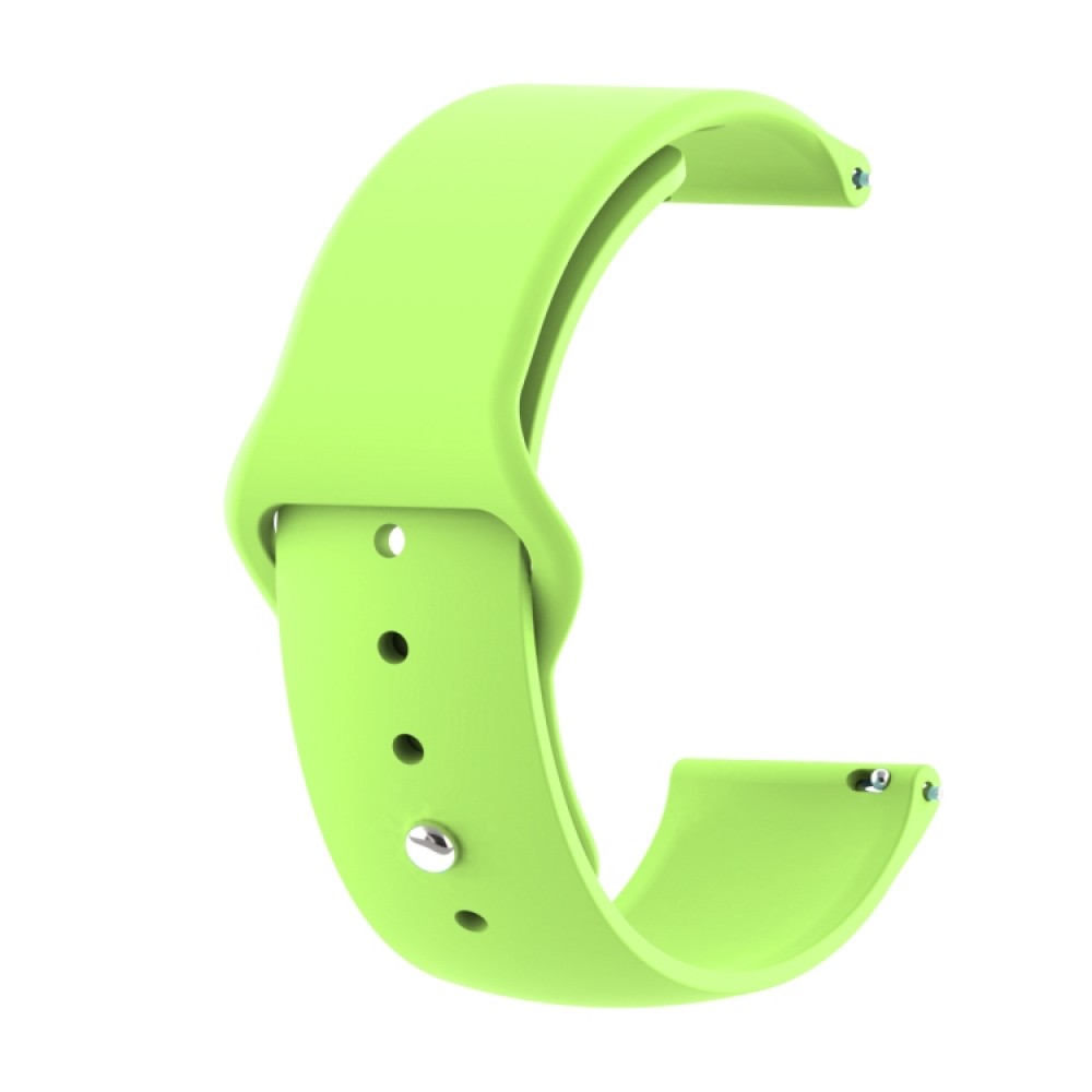 Λουράκι σιλικόνης με εσωτερικό κούμπωμα για το Xiaomi Mi Watch - Grass green
