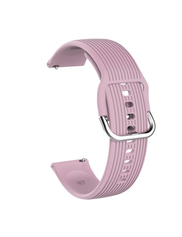 Λουράκι σιλικόνης vertical για το  Realme Watch S - Light Purple