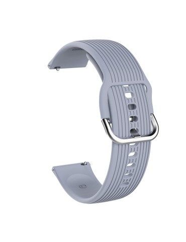 Λουράκι σιλικόνης vertical για το  Galaxy Watch 46mm/GEAR S3 CLASSIC / FRONTIER / Watch 3 (45mm) - Grey