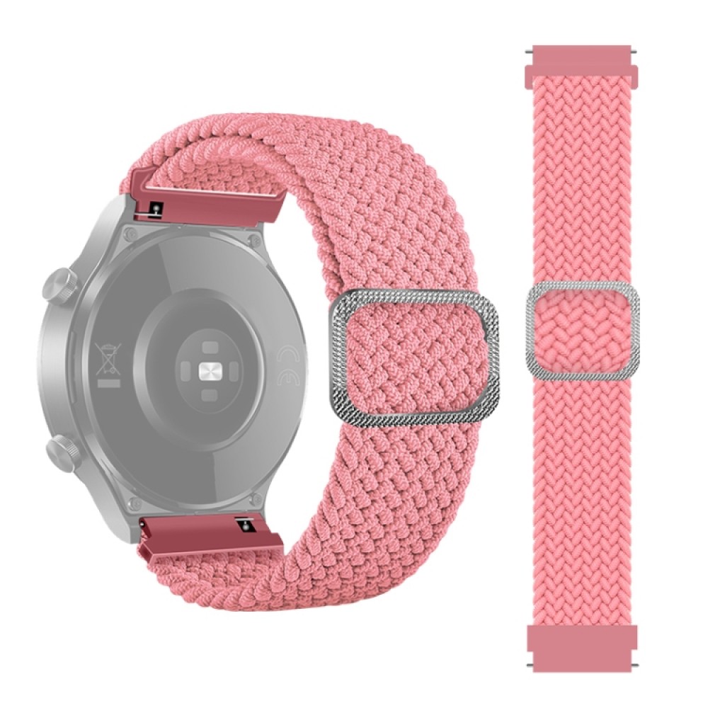 Nylon λουράκι Braided Rope για το Xiaomi Mi Watch - Pink