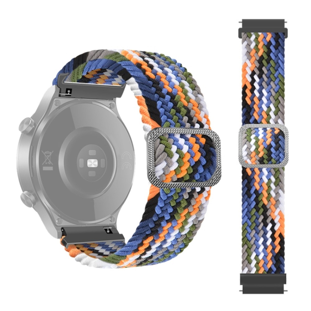 Nylon λουράκι Braided Rope για το Xiaomi Mi Watch - Colorful Denim