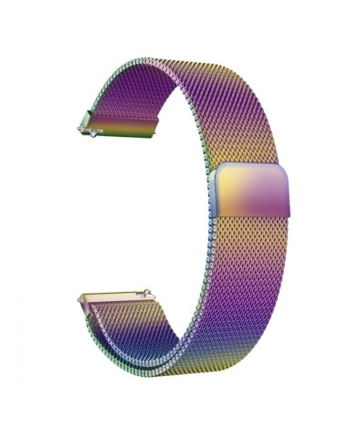 Μεταλλικό λουράκι με μαγνητικό κλείσιμο για το Galaxy Watch 42mm - Rainbow