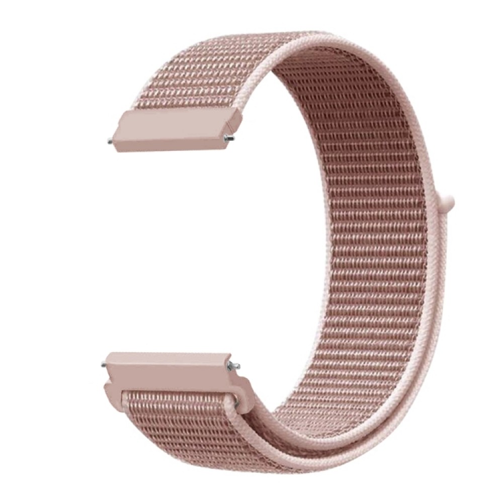 Nylon λουράκι με αυτοκόλλητο κλείσιμο για το  Huawei Watch 4 (46mm) / Watch 4 Pro (48mm) Classic Rose Pink