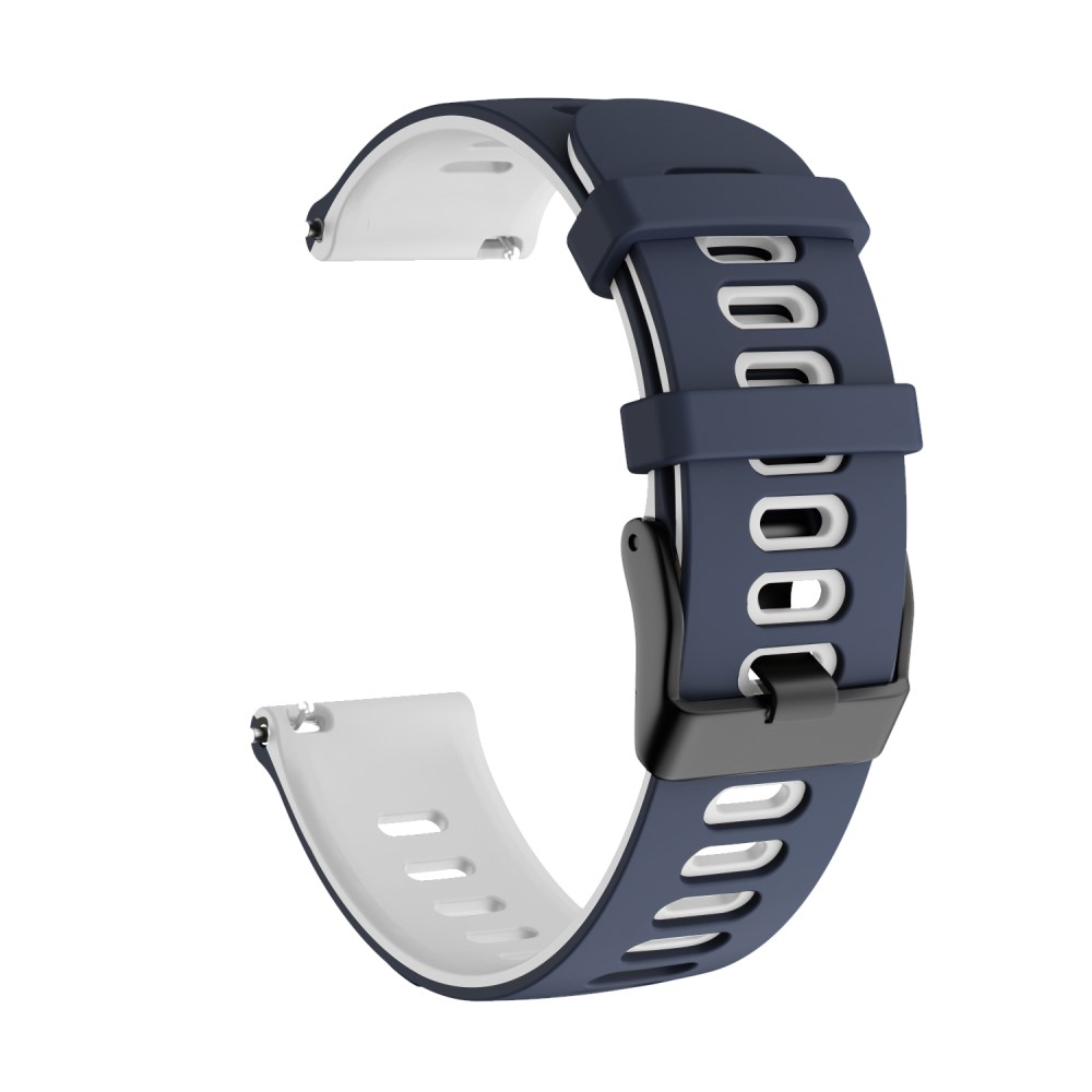Dual-color λουράκι σιλικόνης για το Galaxy Watch 42mm- Dark Blue/White