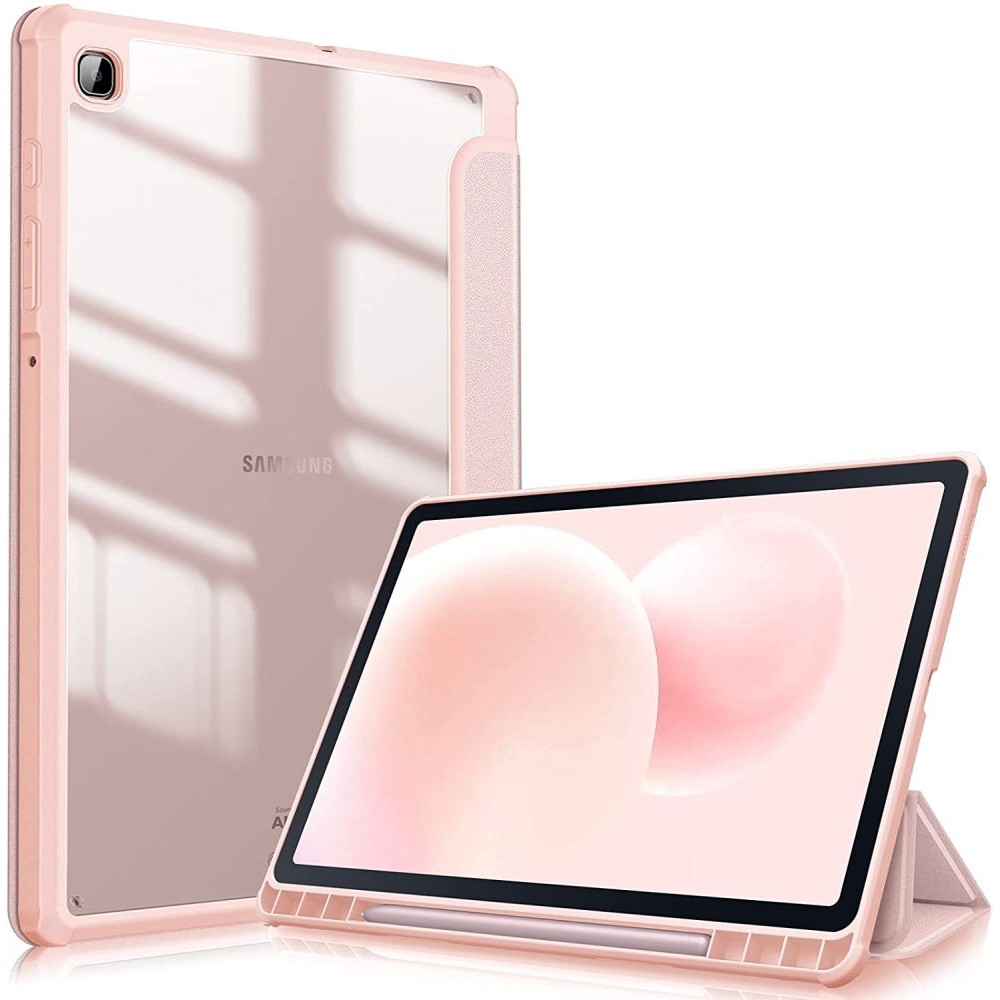 Tech-Protect Smartcase Hybrid Flip Cover Δερματίνης για το Galaxy Tab S6 Lite 10.4 - Pink