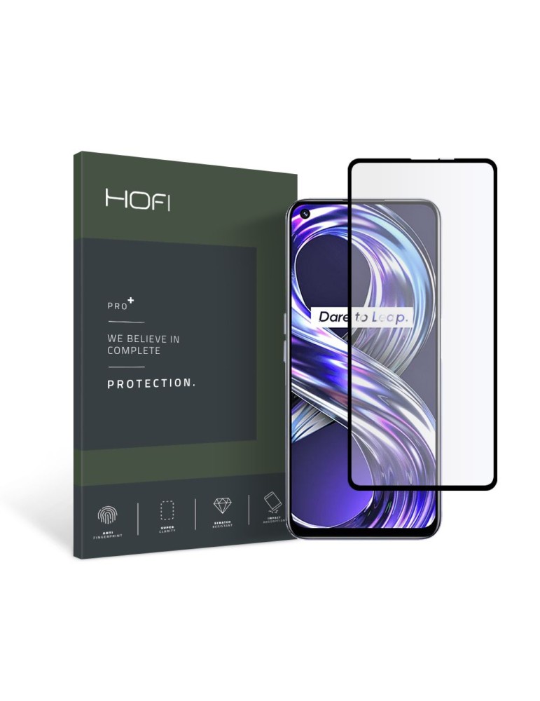 Hofi Προστασία Οθόνης Glass Pro για το REALME 8i -BLACK